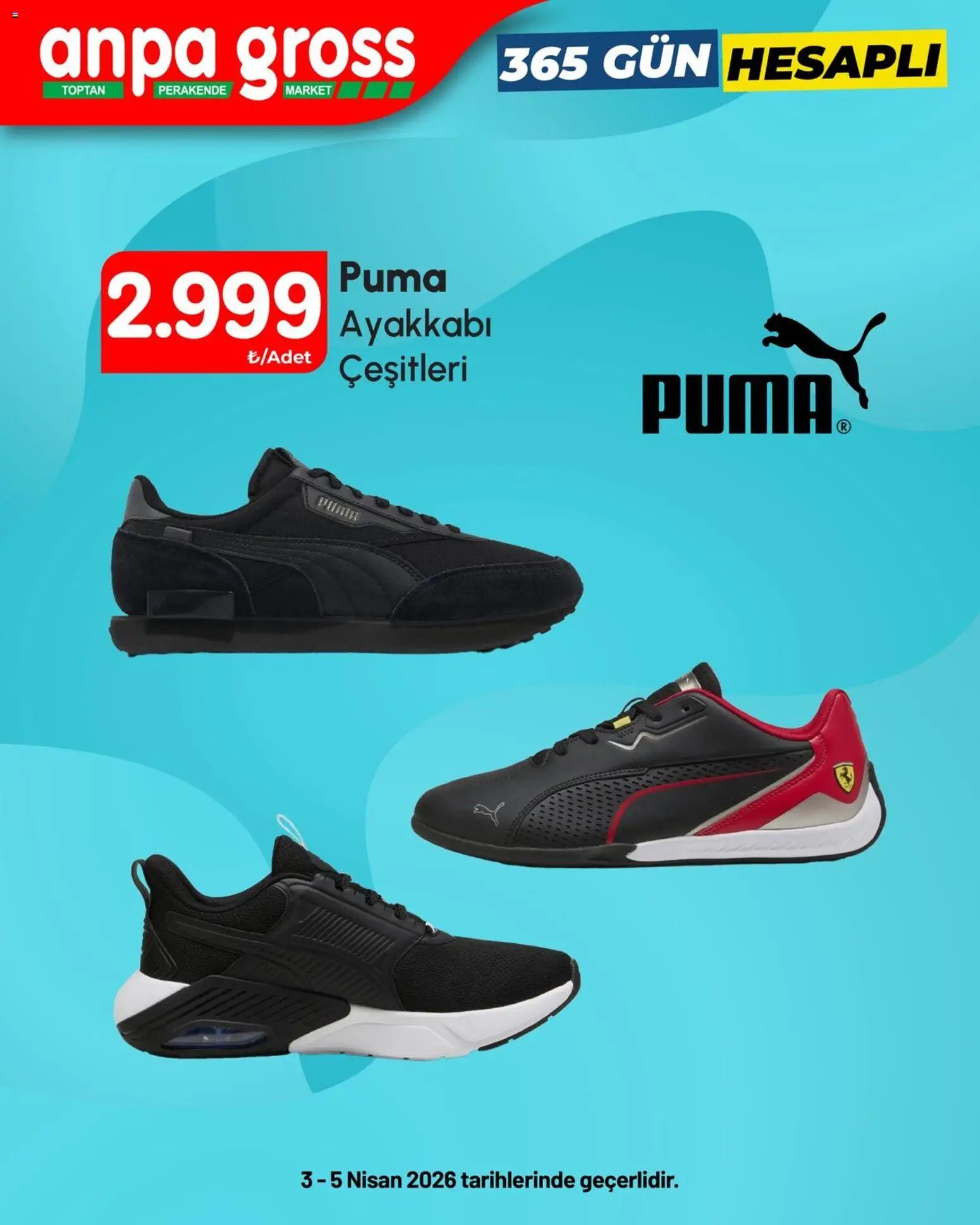 Anpa Gross Anpa Gross İndirim Puma 03.04.2026 - Broşürünün önizlemesi