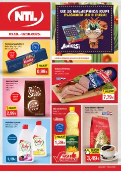 Pregled letka Katalog trgovine NTL vrijedi od 01.10.2025