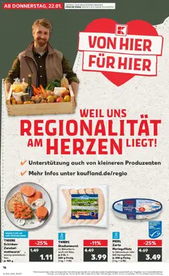 Vorschau von dem Prospekt des Geschäftes Kaufland, gültig ab dem 22.01.2026