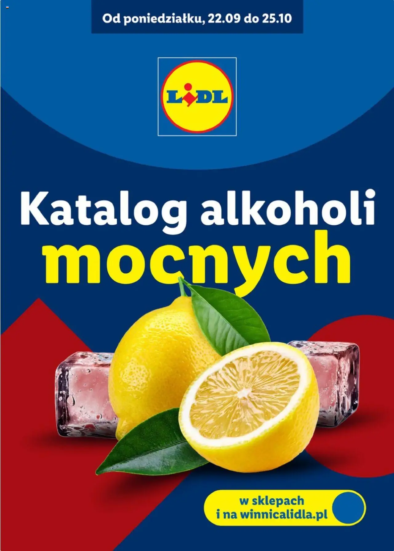 Pogląd gazetki "Katalog alkoholi mocnych" ze sklepu Lidl ważnej od 22.09.2025