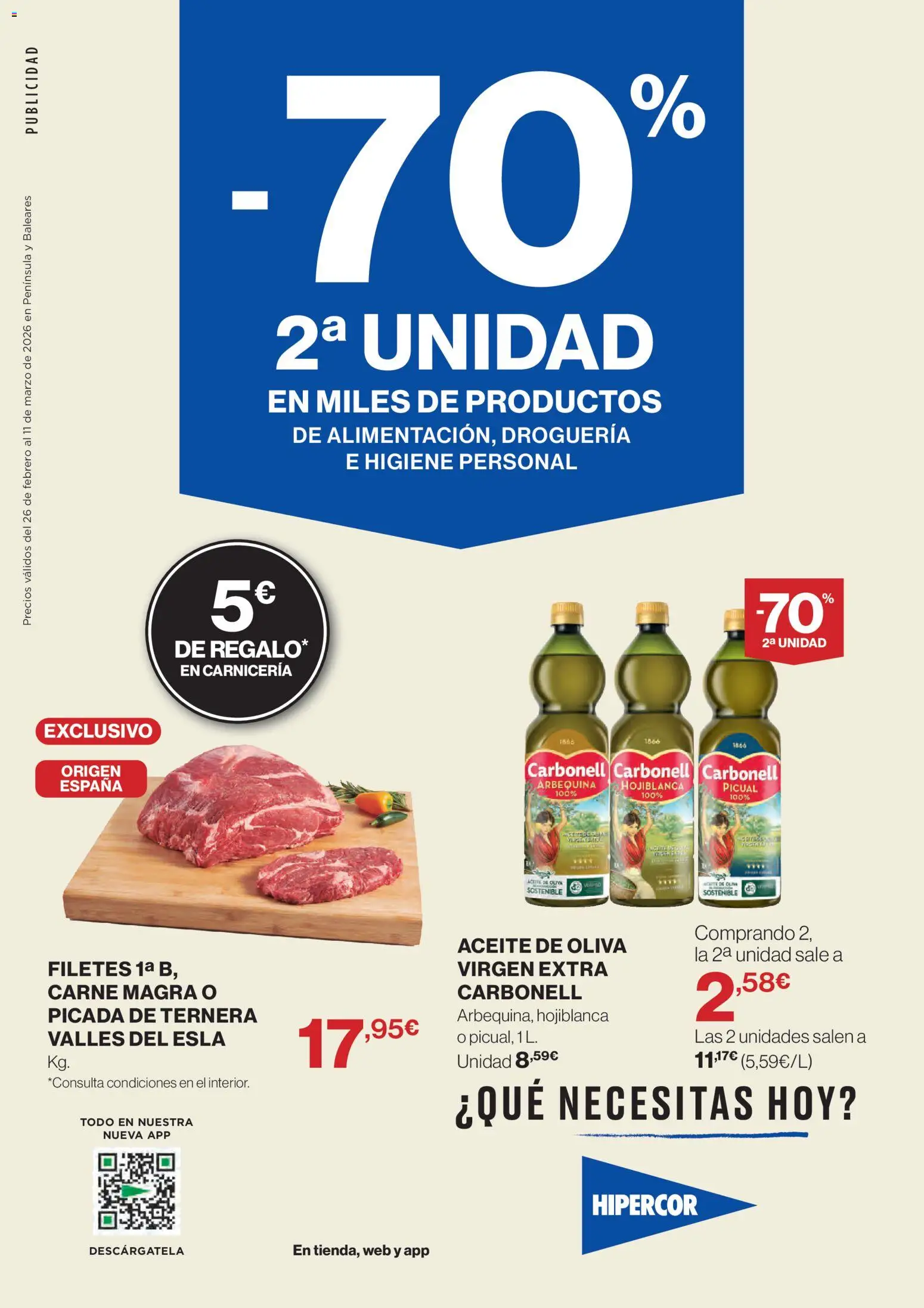 Vista previa del folleto de la tienda Hipercor válido desde el 26/02/2026 