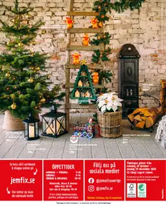 Förhandsgranska reklamblad Aktuella reklamblad Jem & Fix från butik Jem & Fix gäller från 27/10/2025 | Sida: 16