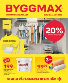 Förhandsgranska reklamblad ByggMax erbjudanden från butik ByggMax gäller från 01/03/2026