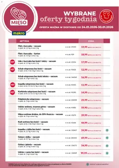 Pogląd gazetki "Wybrane oferty tygodnia w dostawie" ze sklepu Makro ważnej od 24.01.2026