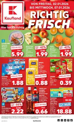 Vorschau von dem Prospekt des Geschäftes Kaufland, gültig ab dem 02.01.2026