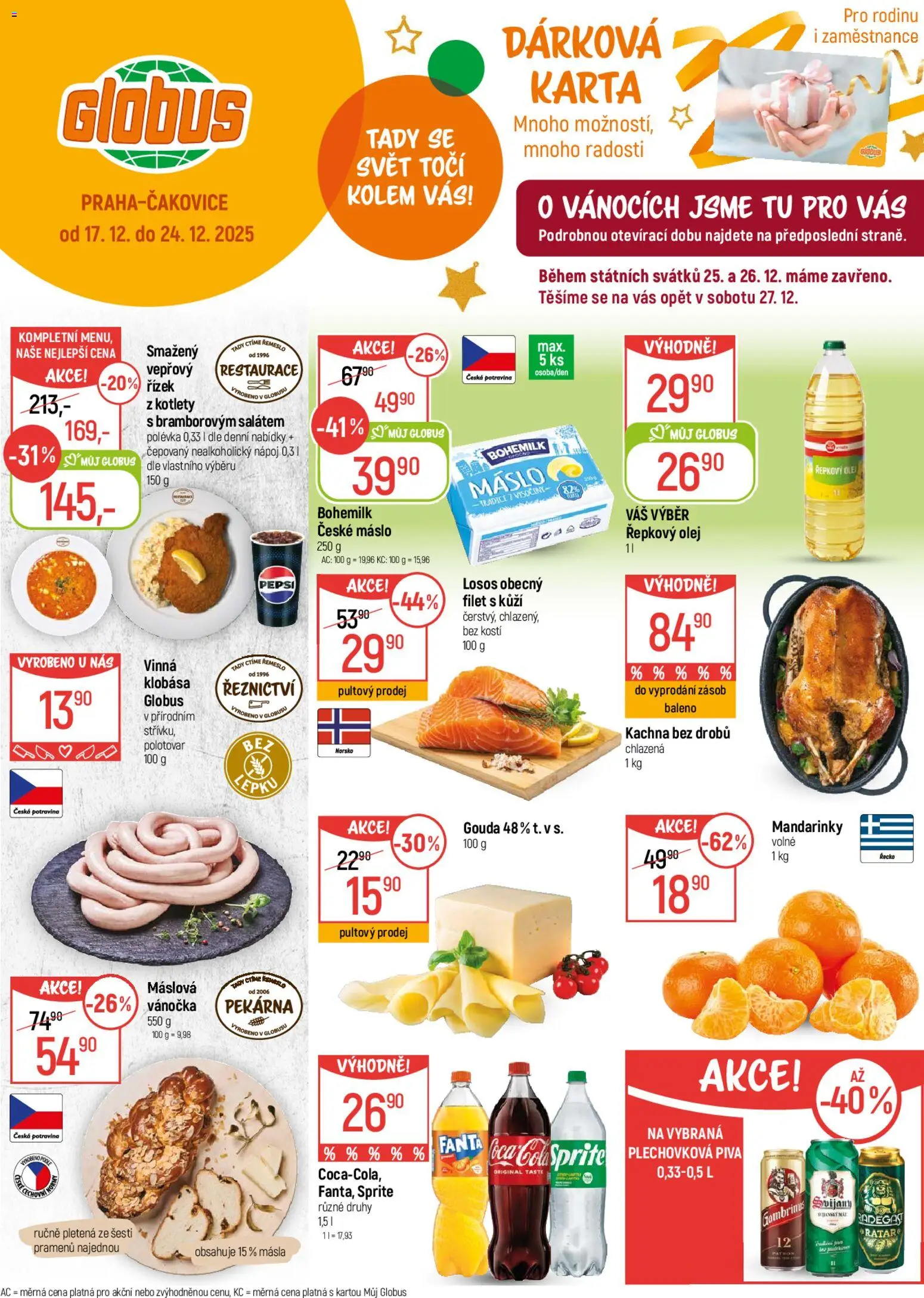 Náhled nabídky: Globus Leták platný od 17.12.2025