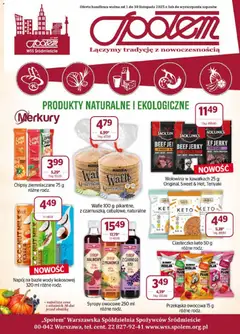 Pogląd gazetki "Gazetka" ze sklepu Społem ważnej od 01.11.2025