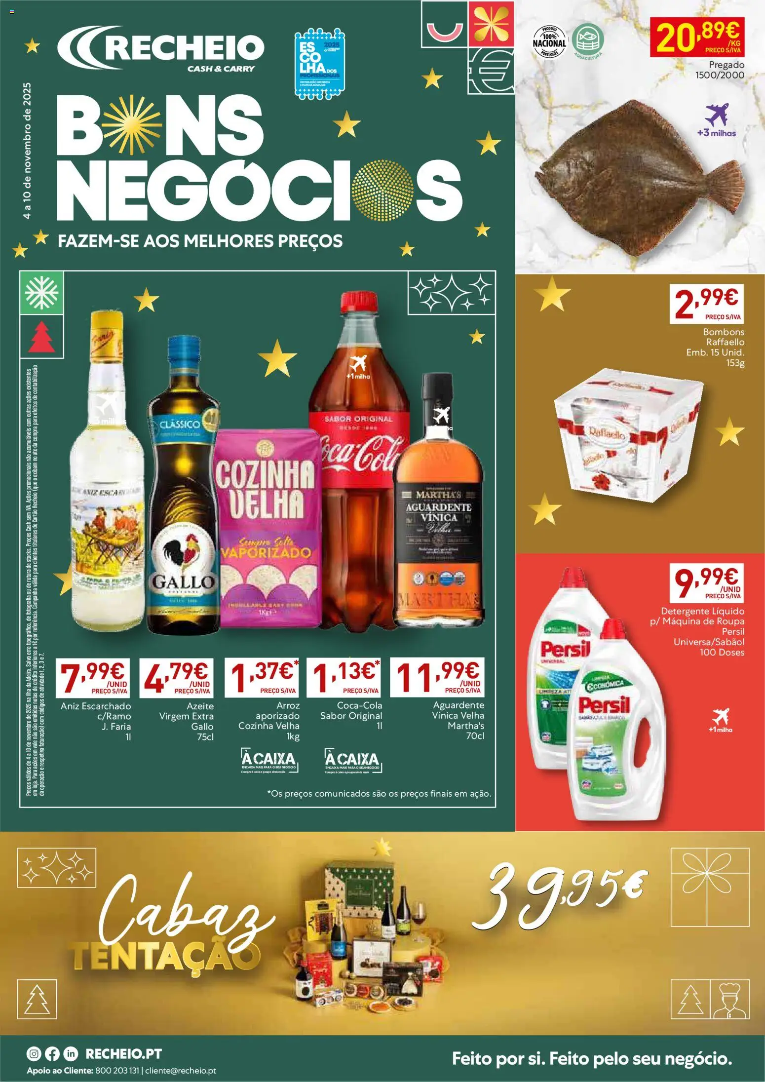 Pré-visualização do folheto da loja Recheio válida a partir de 04/11/2025