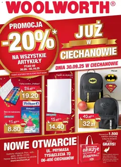 Pogląd gazetki "Już w Ciechanowie" ze sklepu Woolworth ważnej od 30.09.2025