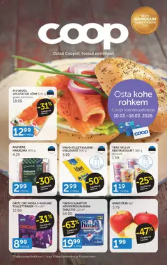 Coop kliendilehe eelvaade alates 10.03.2026