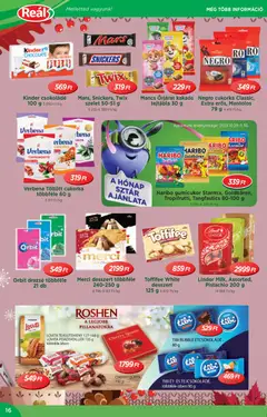 Reál - Akciós újság Reál megtekintése, amely érvényes 2025.10.29.-től | Oldal: 16