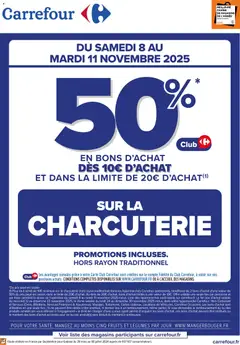 Prévisualisation de Opération bons d’achat du magasin Carrefour formulaire valide 08/11/2025