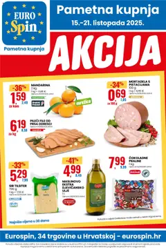 Pregled letka Katalog trgovine Eurospin vrijedi od 15.10.2025