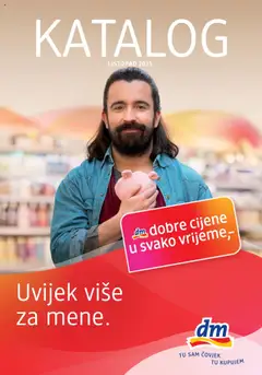 Pregled letka Katalog trgovine DM vrijedi od 01.10.2025