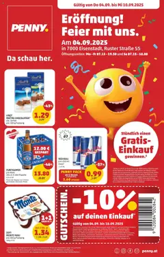 Vorschau der Angebote: Penny Markt Eröffnung in 7000 Eisenstadt gültig ab 04.09.2025