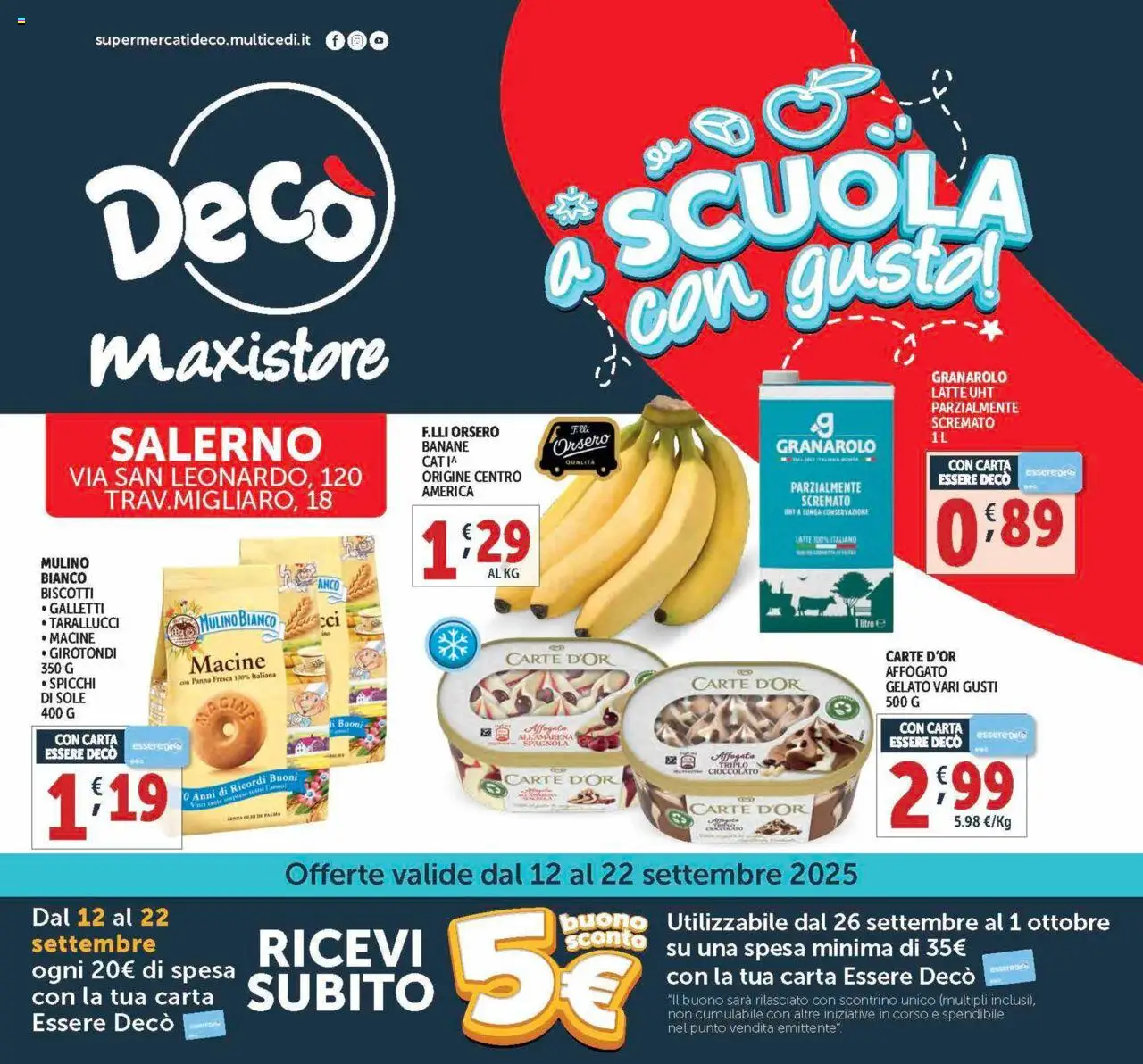 Volantino Decò valido da 12/09/2025 numero di pagina 1