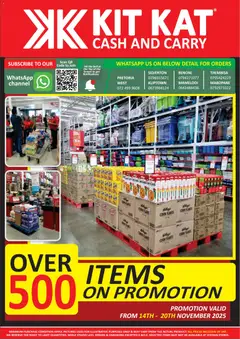 Preview of KIT KAT Cash & Carry flyer valid from 14/11/2025