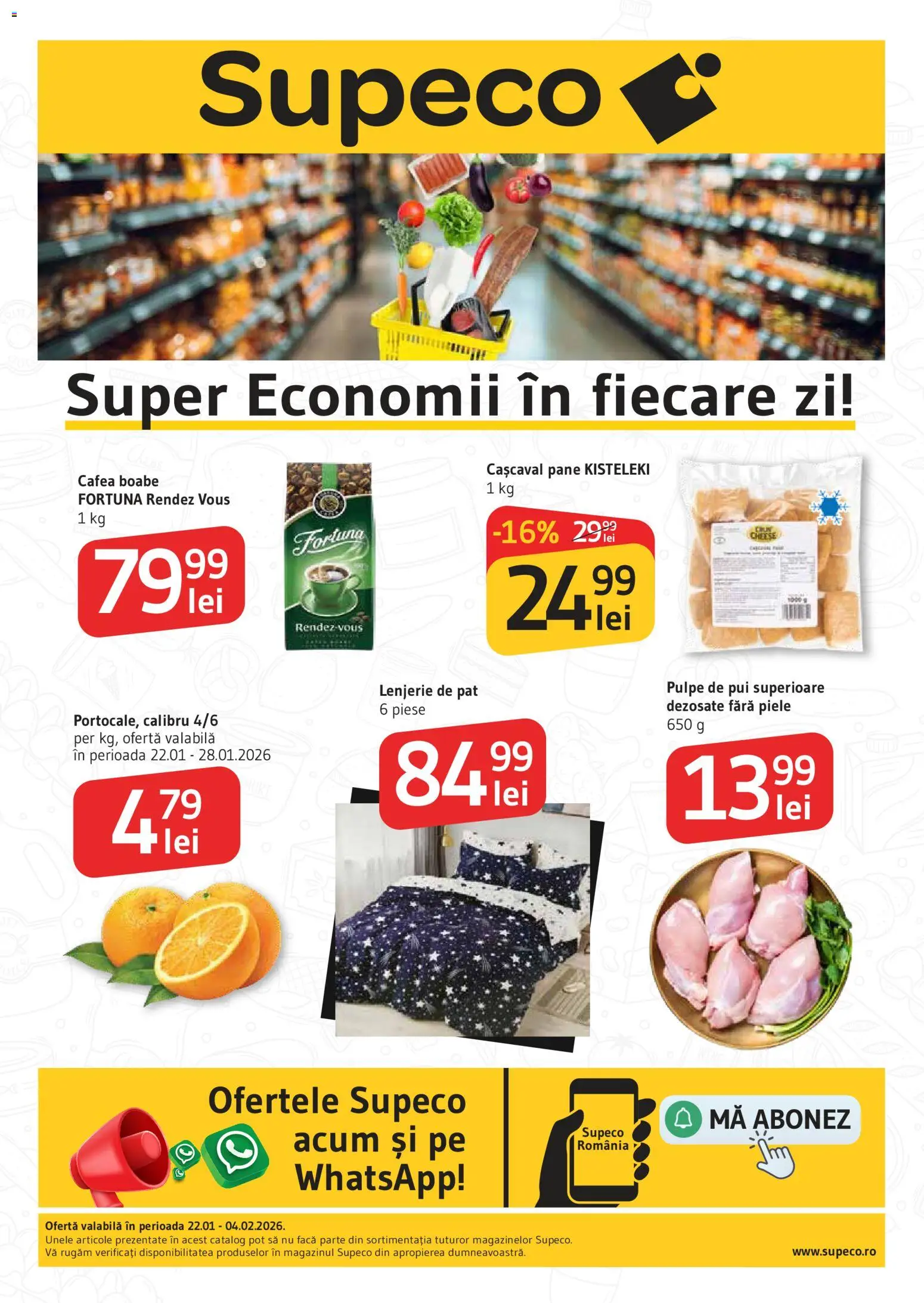 Previzualizarea de cataloage: Supeco Catalog nou valabil de la 22.01.2026