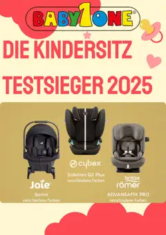 Vorschau von dem Prospekt des Geschäftes BabyOne, gültig ab dem 05.09.2025