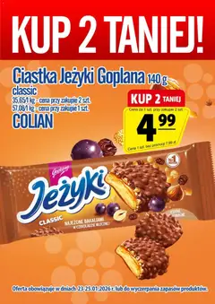 Pogląd gazetki "Promocja - Ciastka Jeżyki Classic" ze sklepu Prim Market ważnej od 23.01.2026