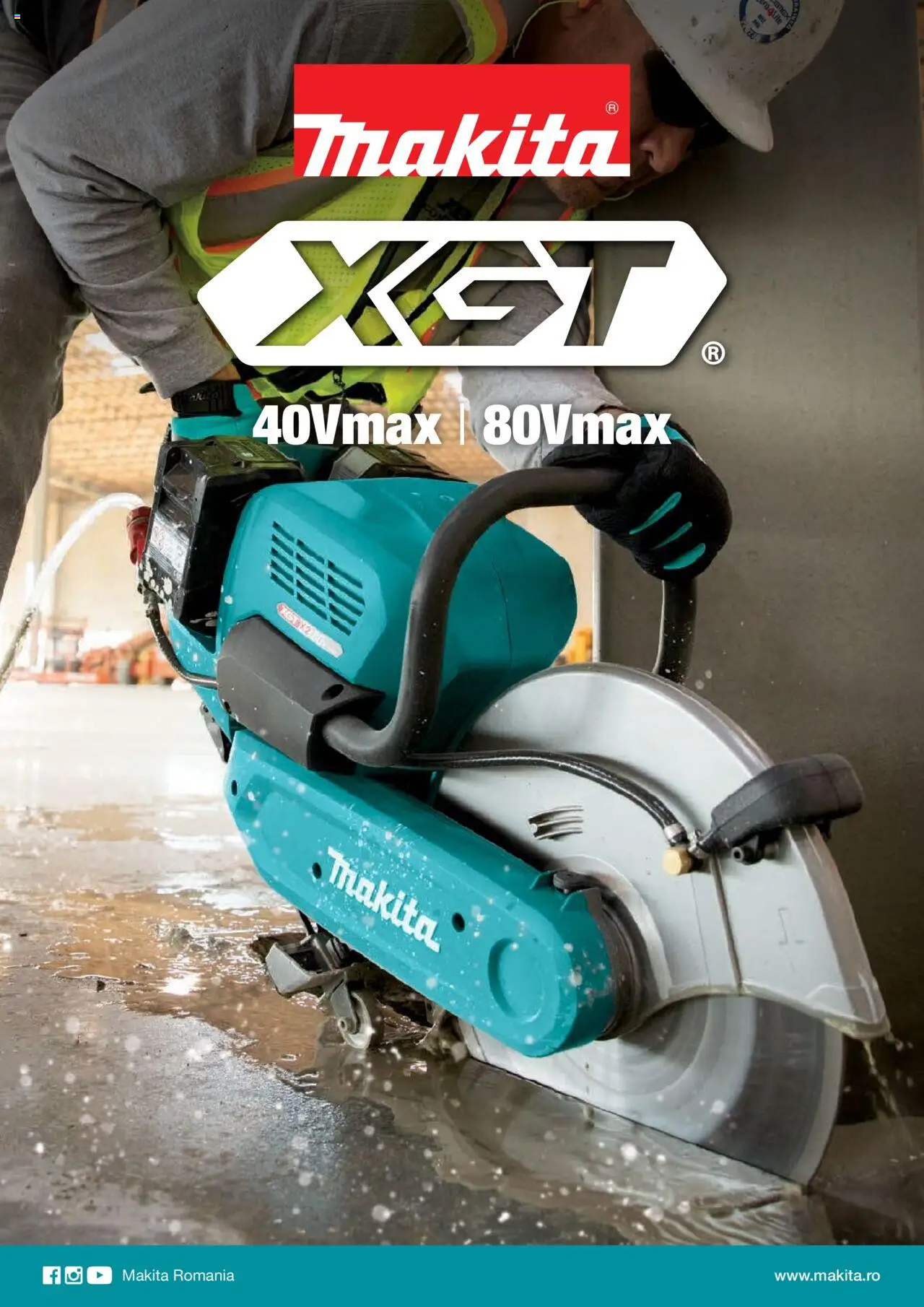 Makita Catalog - Mașini cu acumulatori XGT 40Vmax / 80Vmax de la 01.02.2024 - Pagină 1