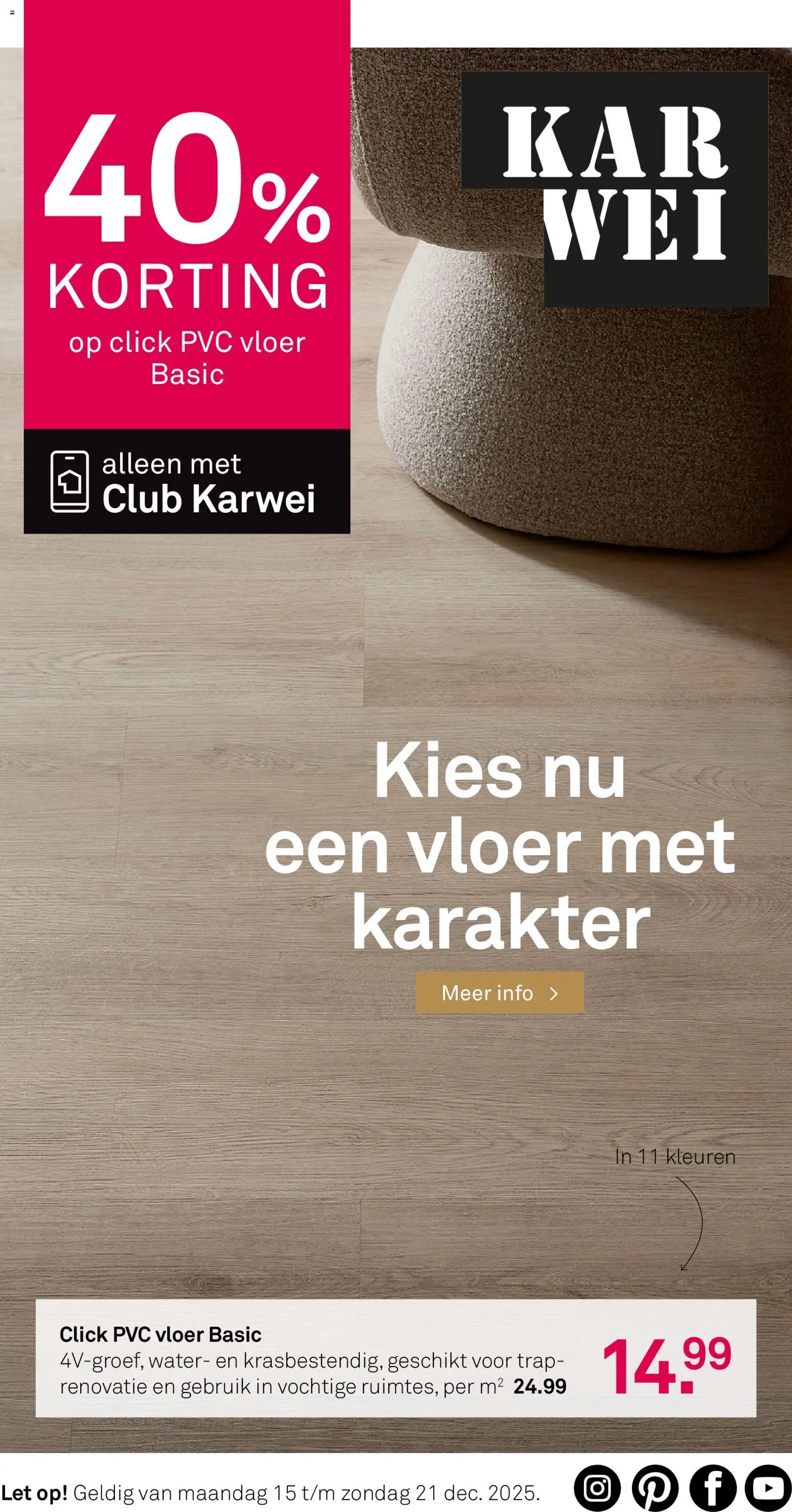 Voorbeeld van Folder van winkel KARWEI geldig vanaf 15-12-2025