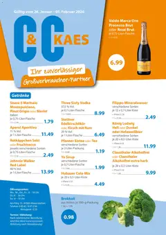 Vorschau von dem Prospekt des Geschäftes C&C, gültig ab dem 26.01.2026