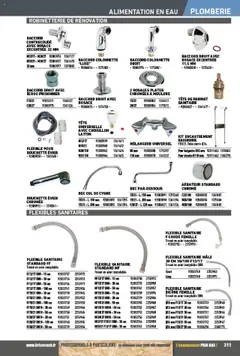 Prévisualisation de Catalogue du magasin Brico Cash formulaire valide 04/04/2025 | Page: 311