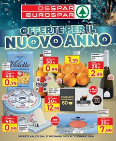 Anteprima dell'opuscolo Attuale volantino dal negozio Eurospar valido da 27/12/2025