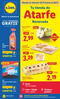 Vista previa del folleto de la tienda Lidl válido desde el 12/09/2025 