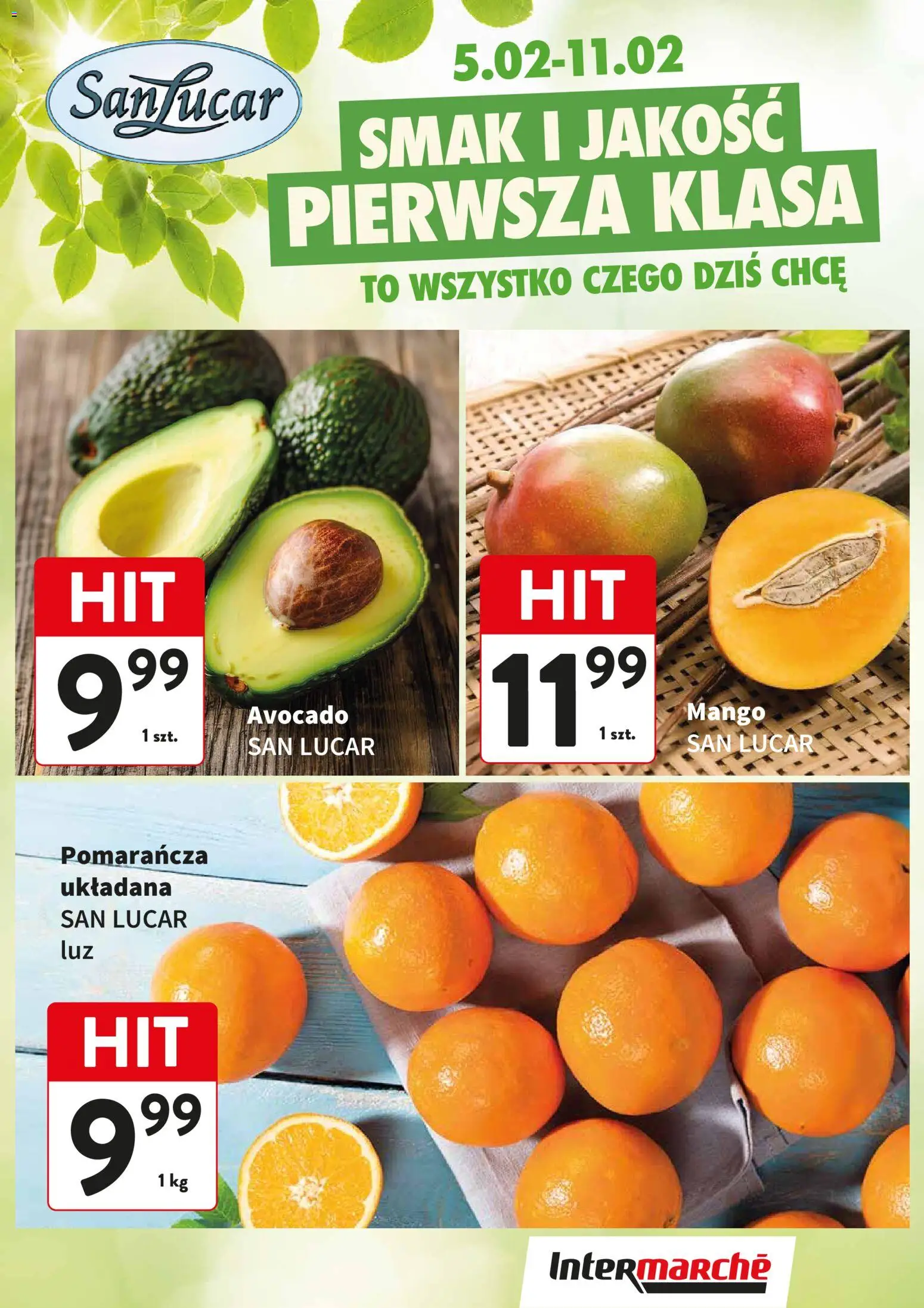 Pogląd gazetki "Świeży Hit" ze sklepu Intermarche ważnej od 05.02.2026