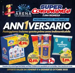 Anteprima dell'opuscolo Volantino Misterbianco dal negozio SuperConveniente valido da 17/10/2025