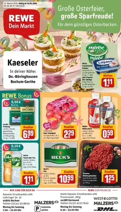 Vorschau von dem Prospekt des Geschäftes Rewe, gültig ab dem 15.03.2026