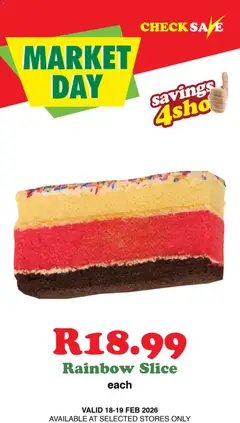 Preview of Check Save flyer valid from 18/02/2026