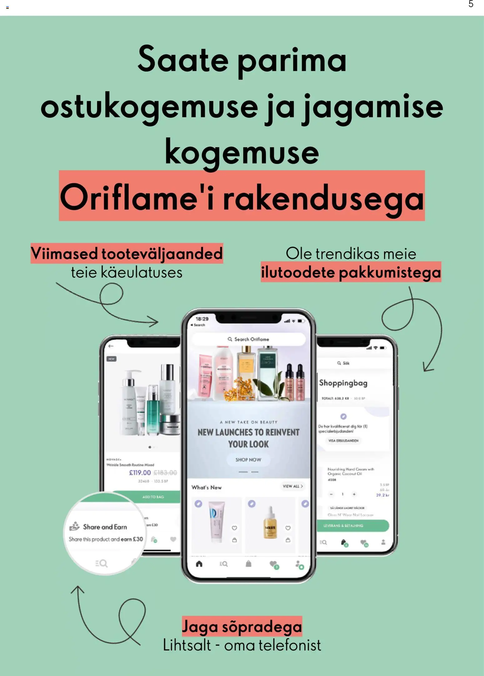 Oriflame kliendilehe eelvaade alates 2025.04.20