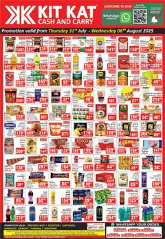 Preview of KIT KAT Cash & Carry flyer valid from 31/07/2025