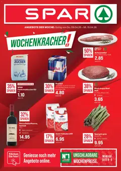 Vorschau des Merkblatts SPAR Handels AG vom Shop SPAR gültig von 09.04.2026 bis 15.04.2026