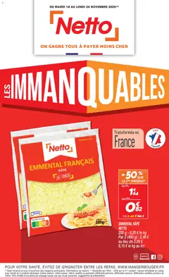 Prévisualisation de Catalogue du magasin Netto formulaire valide 18/11/2025