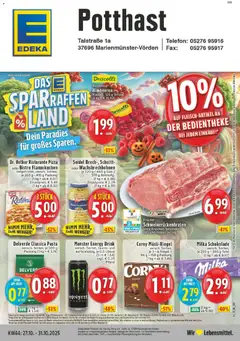 Vorschau von dem Prospekt des Geschäftes Edeka, gültig ab dem 26.10.2025