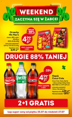 Pogląd gazetki "Weekendowe promocje" ze sklepu Żabka ważnej od 25.07.2025