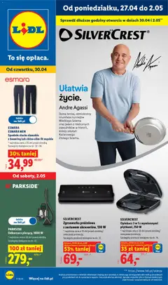 Pogląd gazetki "Lidl Katalog" ze sklepu Lidl ważnej od 27.04.2026