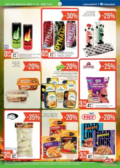 ČIA MARKET parduotuvės leidinio Leidinys galiojančio nuo 2025.11.18 peržiūra | puslapis: 7