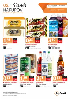 Náhľad Labaš letáku platného od 05.01.2026