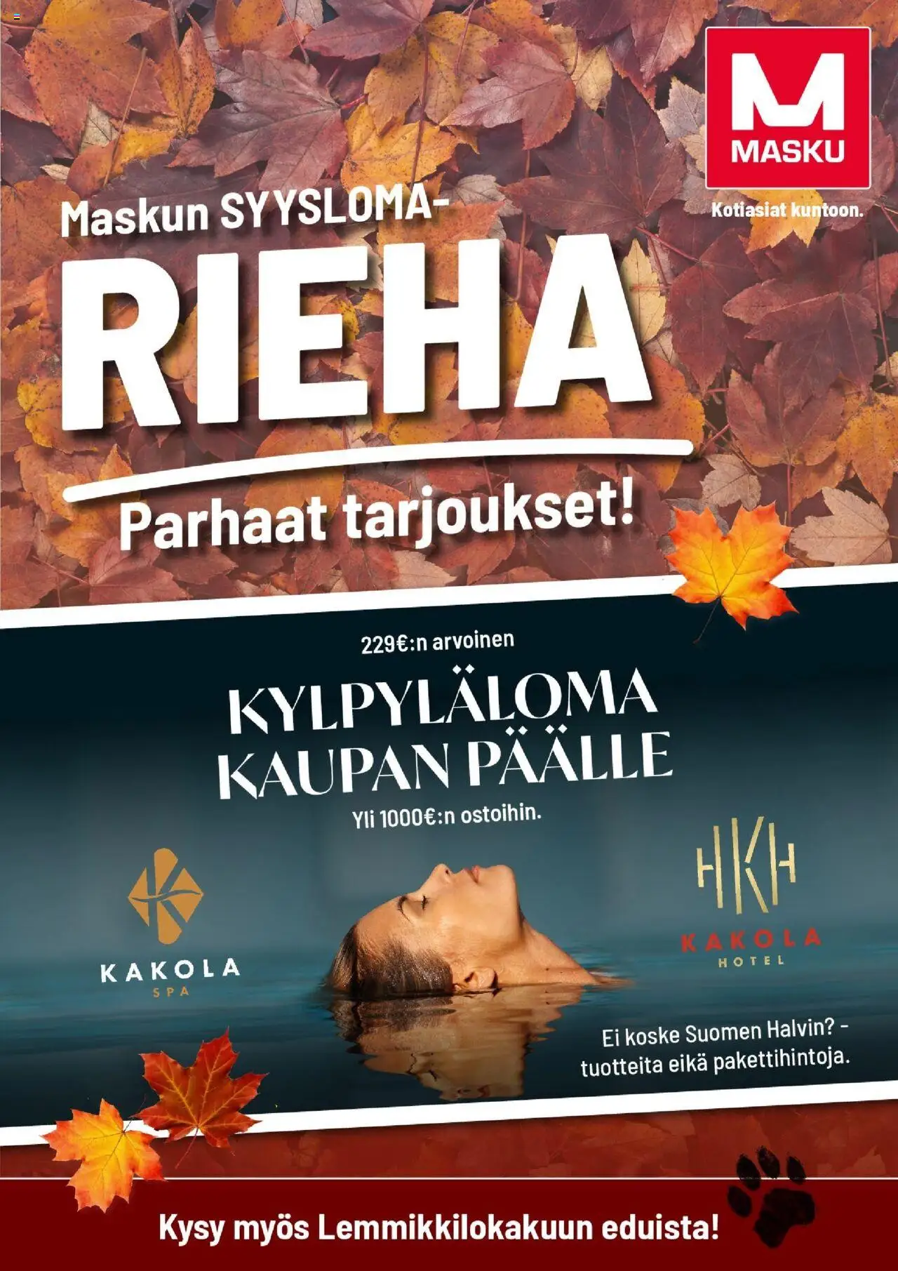 Masku-kaupan Tarjoukset voimassa 20/10/2025 - Sivulla 1