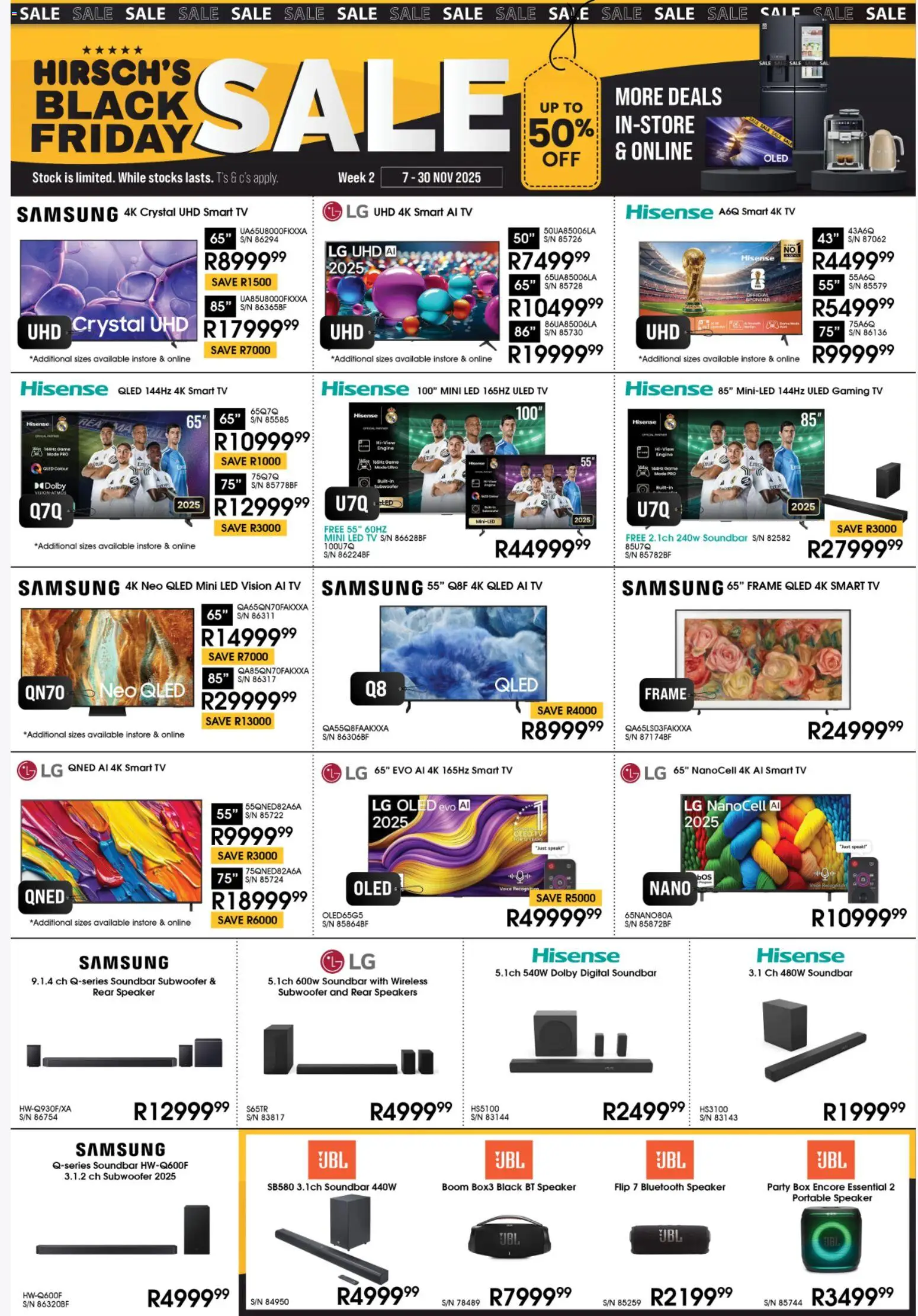 Preview of Hirsch's flyer valid from 31/10/2025