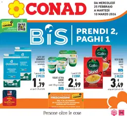 Anteprima dell'opuscolo Attuale volantino dal negozio Conad valido da 25/02/2026