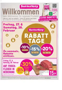 Vorschau der Angebote: Sutterlüty Flugblatt gültig ab 26.02.2026