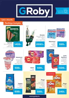 G'Roby - Akciós újság G'Roby megtekintése, amely érvényes 2025.11.27.-től