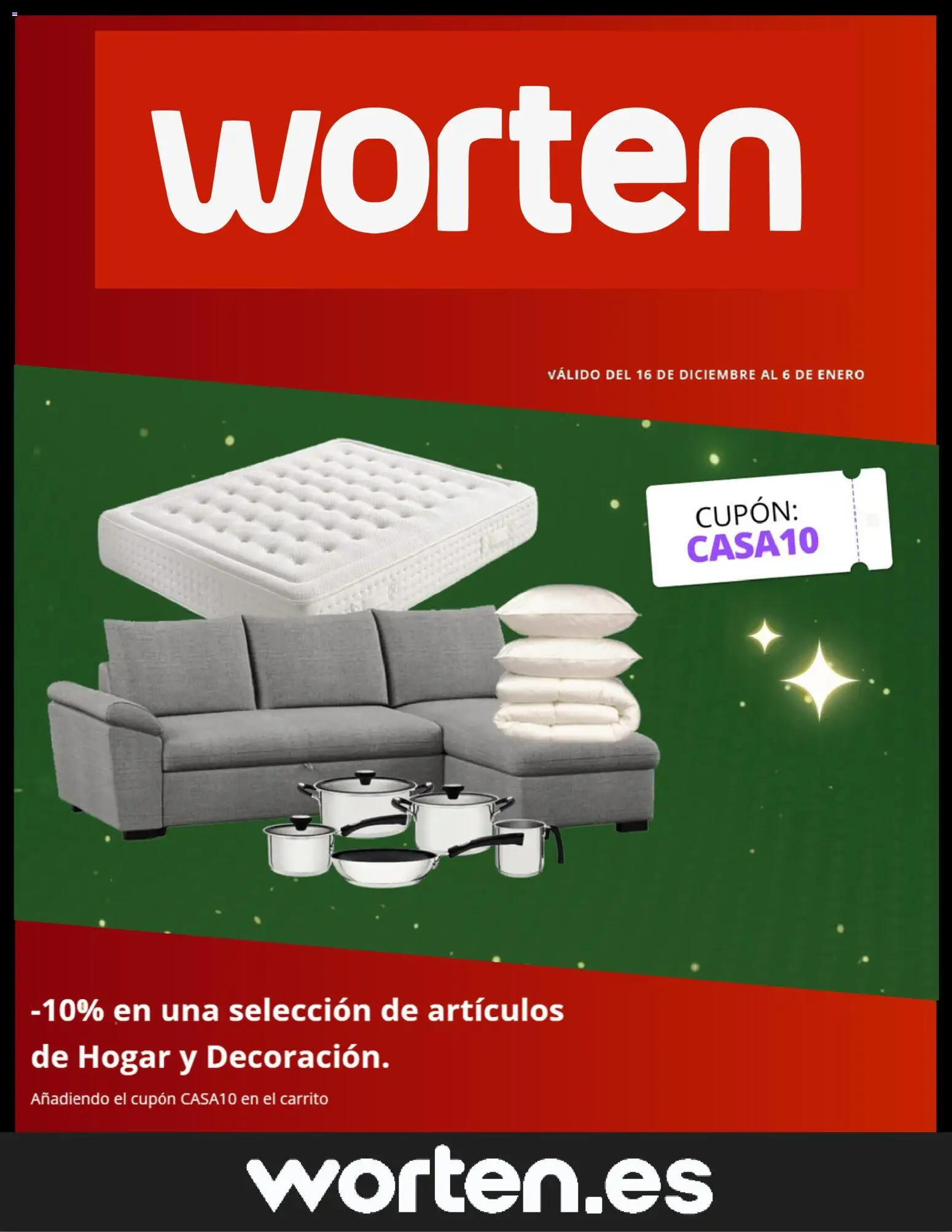 Vista previa del folleto de la tienda Worten válido desde el 16/12/2025 