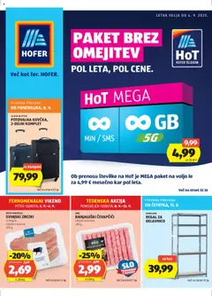 Pregled letka Katalog trgovine Hofer SI vrijedi od 04.09.2025